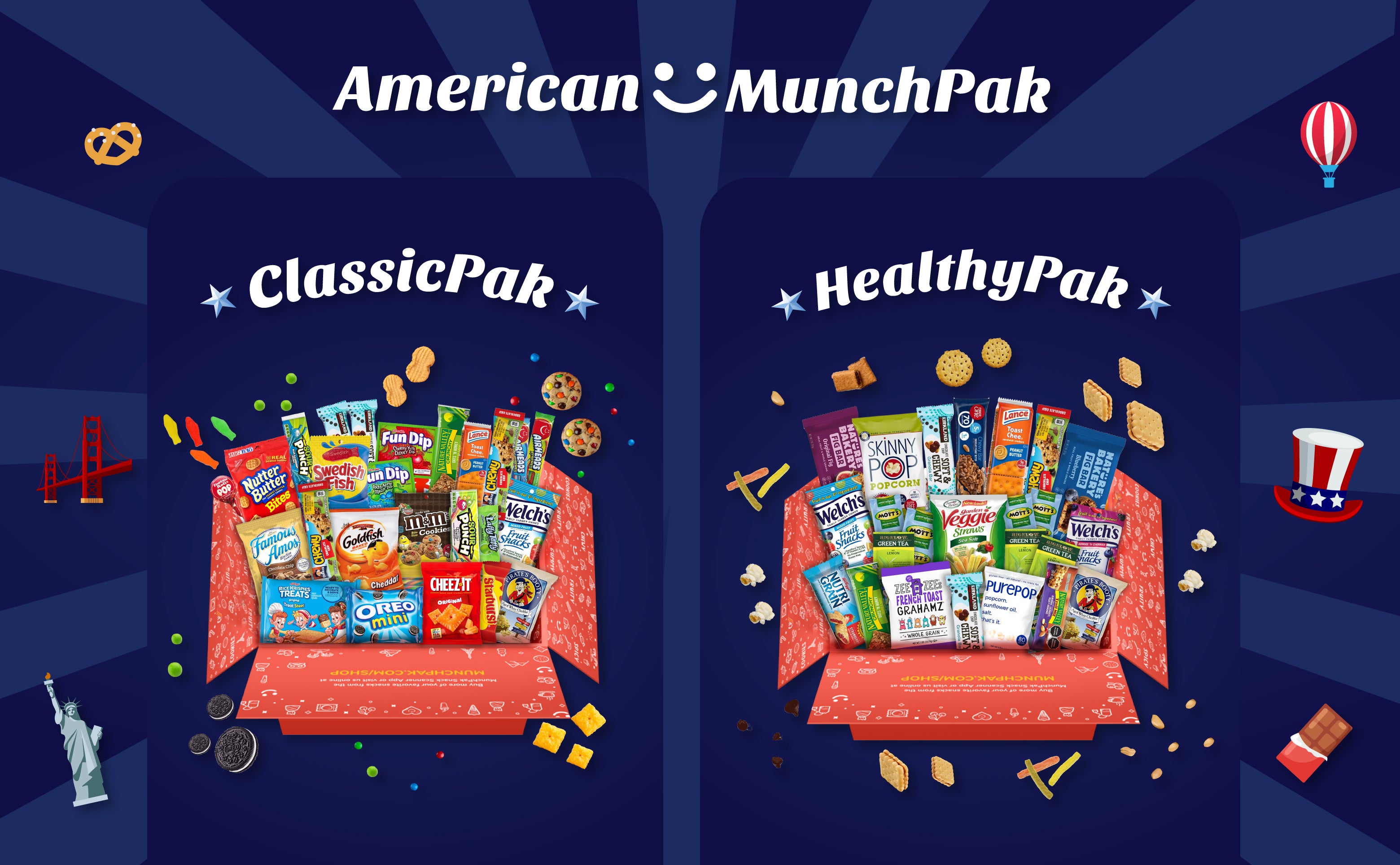 Discover the Flavors of the United States with American Munchpak