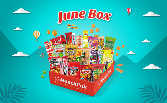 June Edition of MunchPak: A Global Snacking Adventure